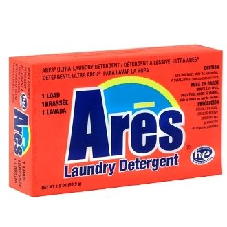 Ares® HE Powder Coin Laundry Vend Detergent, 154 boxes  