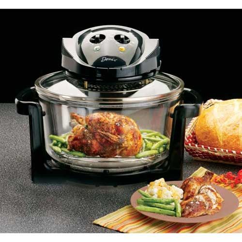 Deni 10 Qt.Quick And Easy Black Convection Oven 10400  