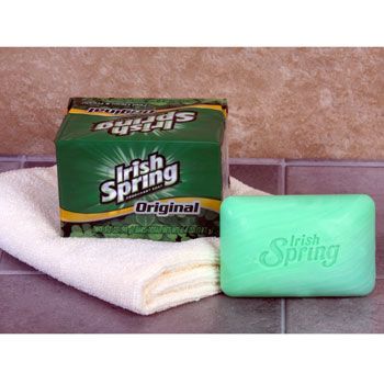 50   BARS IRISH SPRING ORIGINAL DEODORANT SOAP 3.2 OZ  