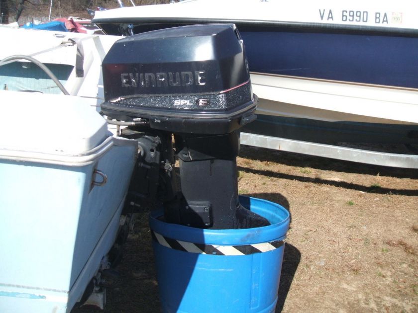 Evinrude 90 hp outboard motor Runs great 1995  