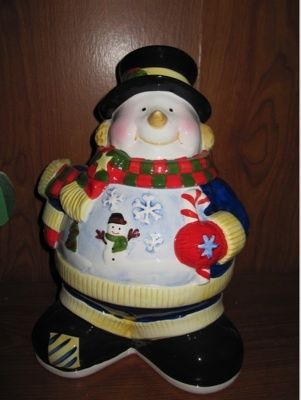 Fantastic Snowman Lovers Lot NEW Cookie Jar Signs More  