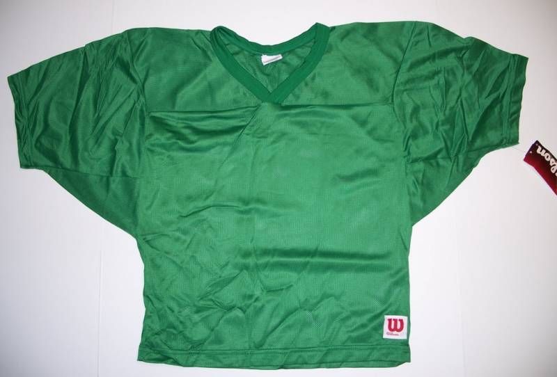 Wilson F7749 Adult Kelly Green Football Jersey  