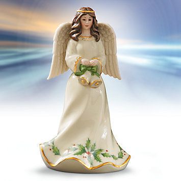Lenox Holiday Angel With Bells Figurine *NIB*  