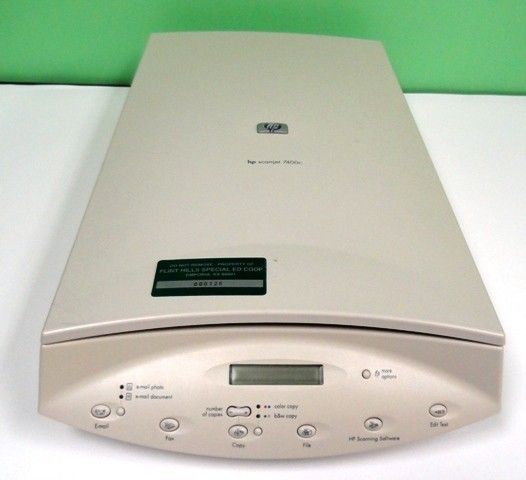 HP Hewlett Packard Scanjet 7400C Flatbed Scanner Used Condition NO 