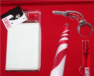 SCARFACE Key Chain Scarf Lotion EDP PERFUME SET Women  