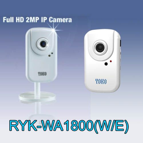 CITY)RYK IP1800 IP CAMERA+TF card/3GPP+Skype 1080P  