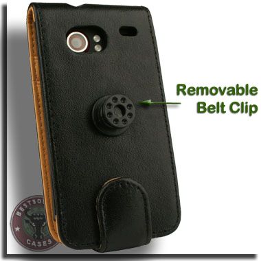 Flip Case for HTC Droid Incredible Verizon Black Pouch  