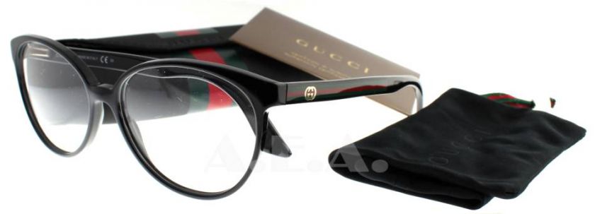 GUCCI GG 3148 29A SHINY BLACK DESIGNER GG3148 EYEGLASSES 827886851003 