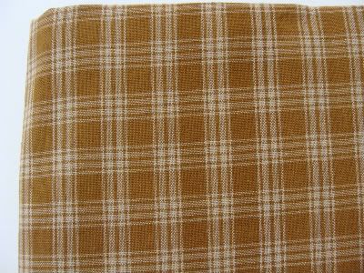 STURBRIDGE Mustard & Tan Country Tablecloth 60x84  