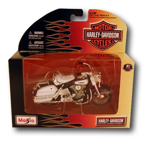 Harley Davidson 1/18 1966 FLH Electra Glide  