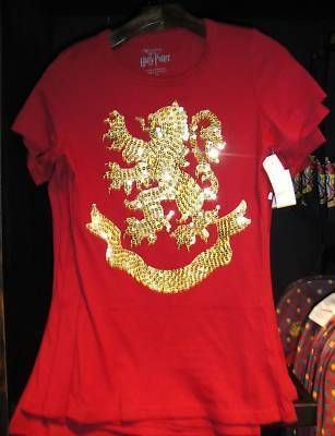 Wizarding World Harry Potter Gryffindor Sequined Shirt  