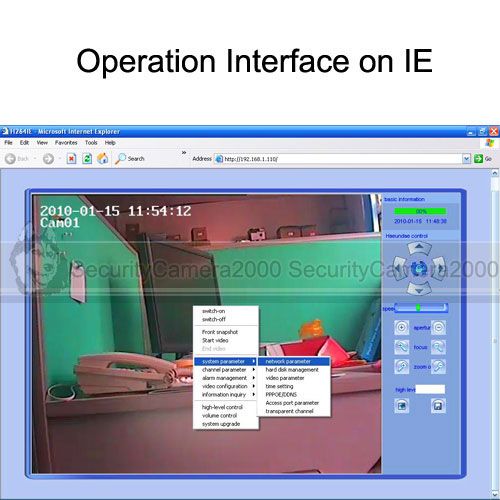 264 D1 IP Video Server Support USB 3G Modem and Mobile View