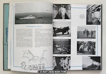 COMMISSIONING   CARIBBEAN CRUISE   MEDITERRANEAN CRUISE 1946 1948