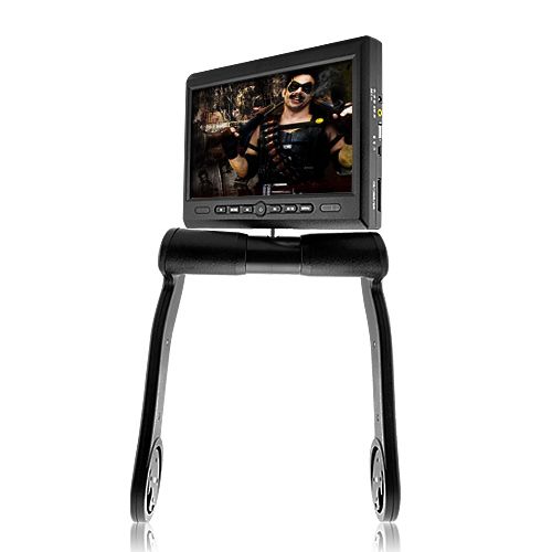 Inch TFT LCD Armrest Monitor With Built In DVD Player   8.5 car 