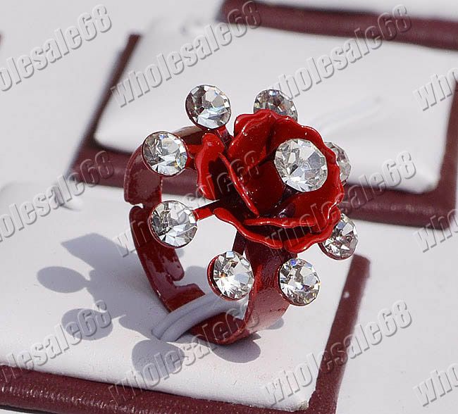   bulk 50pcs zirconia silver p dazzling mixed ring new jewelry  