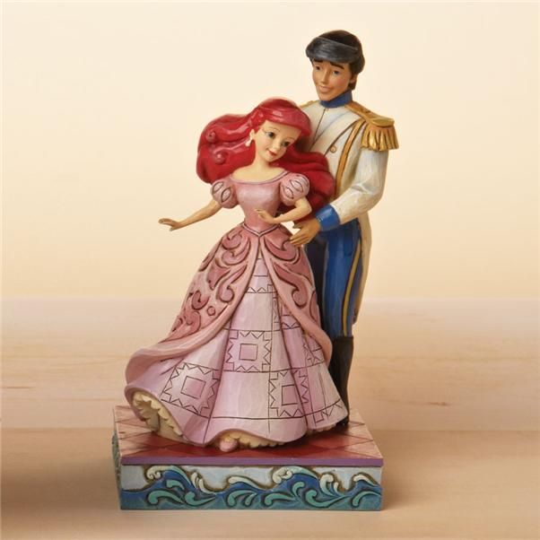 Jim Shore Disney LITTLE MERMAID Ariel & Prince 4015337  