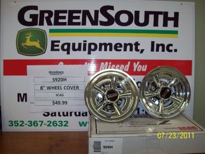 SCAG COMMERCIAL ZERO TURN 8 WHEEL COVER SET S920H  