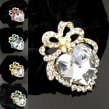   crystals is the best for wedding party and gift 10scrunchies012 big