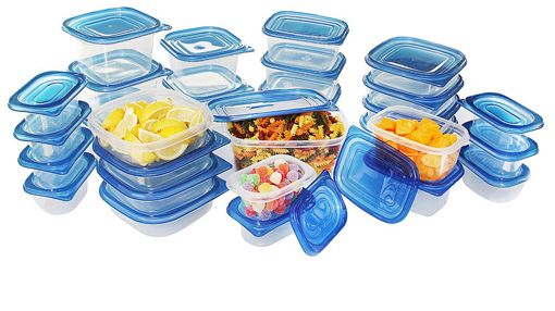   54 Piece Food Storage Set   Refrigerator, Freezer, Microwav  