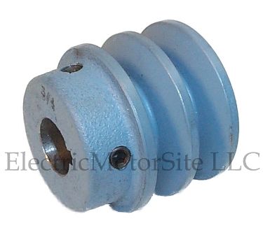 NEW 2.0 OD 3/4 Bore 2 Groove A Belt Pulley Maska  