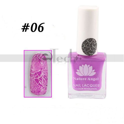 Colors Nail Art Crackle Crack Shatter Nail Polish  