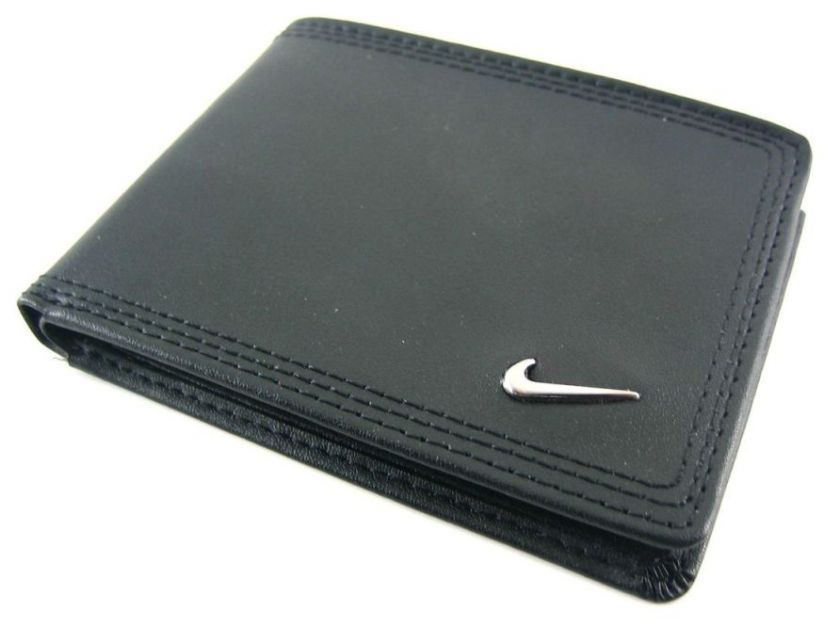 Nike Sports Black and Brown Reversible Belt & Nike Black Wallet Gift 