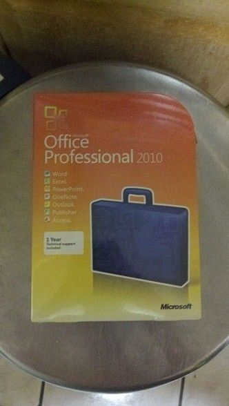 Microsoft Office Professional 2010 Full Retail Version  