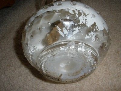 Lamplight Farms Hobnail Glass Oil Lamp #4 Base  