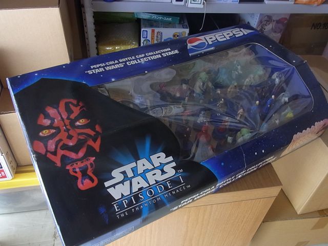 Pepsi Star Wars Episode I 52 Bottle Cap Figures Comp  