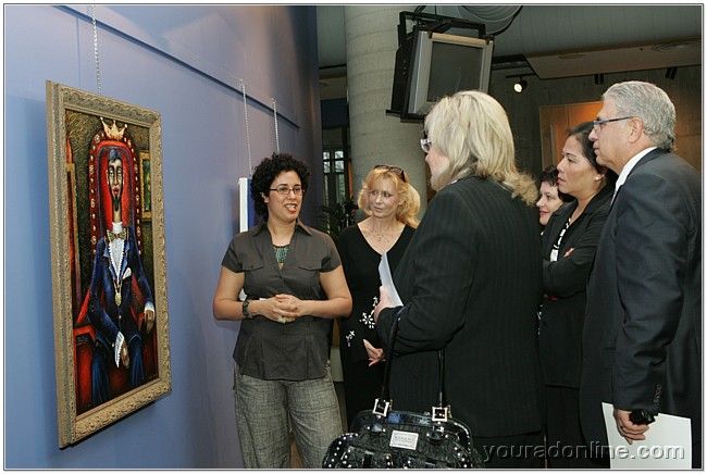 Osnats art in 2009 Vaughan Juried Exhibition An Art Integration 