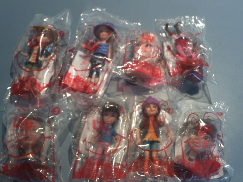 McDonalds 2011 Liv Dolls Set of 8 NIB  