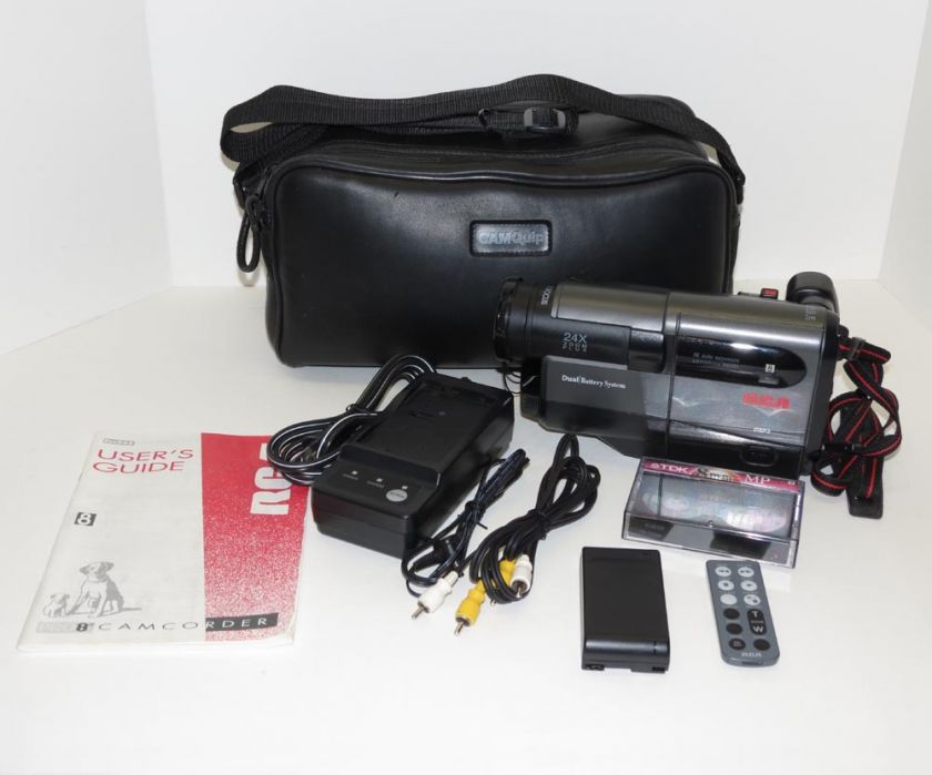 RCA PRO943 8mm Video 8 Camcorder Player Video Camera / Player 