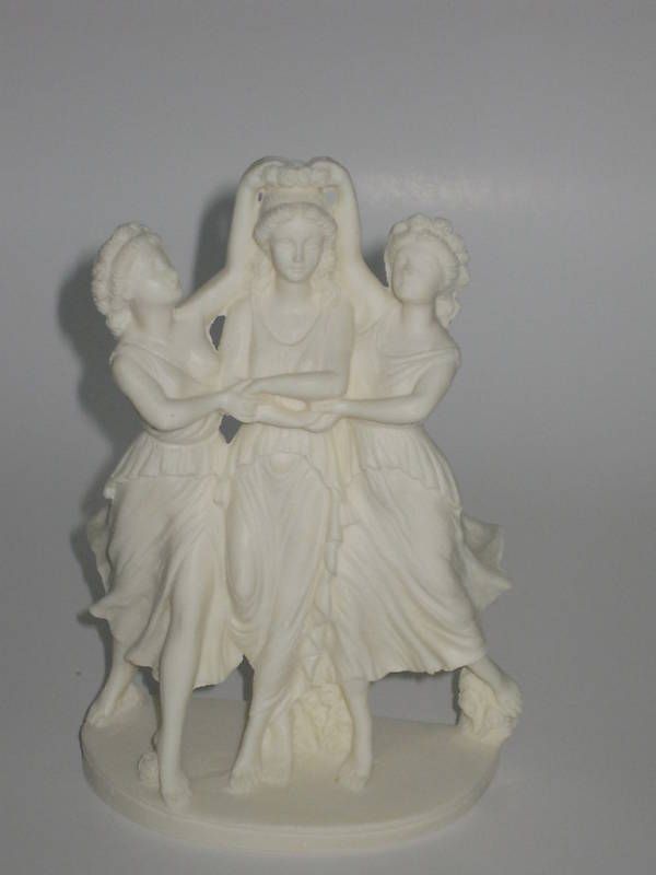 Ruggeri Tre Danze Del Canova Sculpture Figurine  