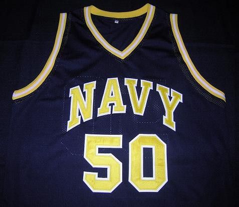 DAVID ROBINSON NAVY BASKETBALL JERSEY   2XL  