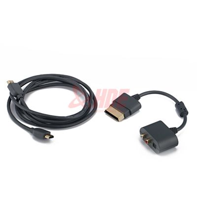 NEW HDMI HD AV CABLE OPTICAL AUDIO ADAPTER FOR XBOX 360 797734240740 