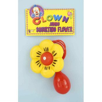   JUMBO SQUIRTING FLOWER Joke Clown Costume Trick Prank Squirt Gag GIANT