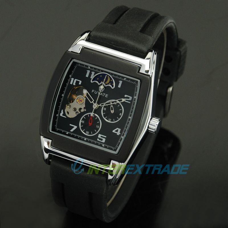   00cm watch case material stainless steel watch dial colour black